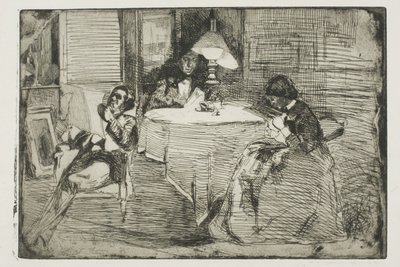 A sala de música de James Abbott McNeill Whistler