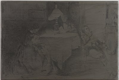 A sala de música de James Abbott McNeill Whistler