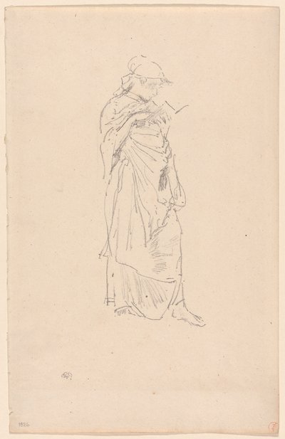 O romance: menina lendo de James Abbott McNeill Whistler