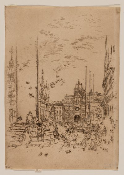 A Piazzetta de James McNeill Whistler