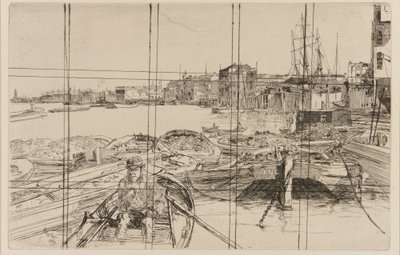 A piscina de James Abbott McNeill Whistler