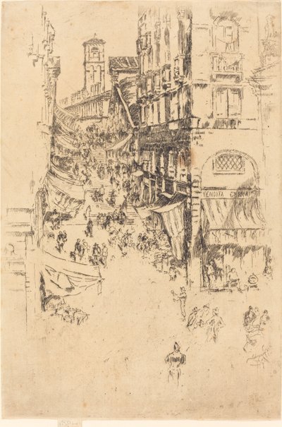 O Rialto de James Abbott McNeill Whistler