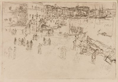 A Riva de James Abbott McNeill Whistler