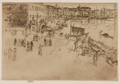 A Riva de James Abbott McNeill Whistler