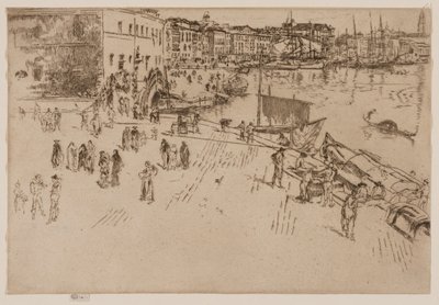 A Riva de James Abbott McNeill Whistler