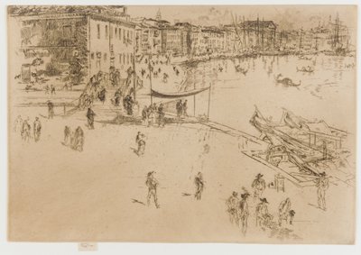 A Riva, nº 2 de James Abbott McNeill Whistler