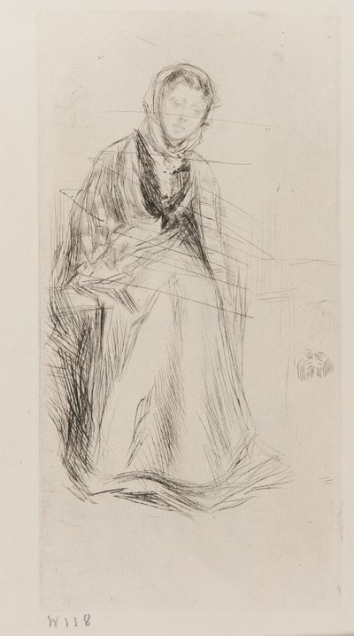 A viúva escocesa de James Abbott McNeill Whistler