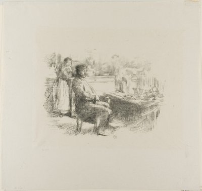 O sapateiro de James Abbott McNeill Whistler