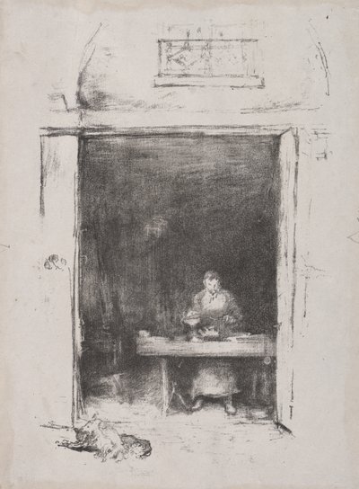 O ferreiro: Passage du Dragon de James McNeill Whistler
