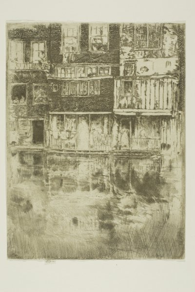 The Square House, Amsterdã de James Abbott McNeill Whistler