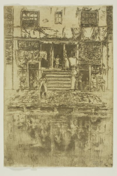 The Steps, Amsterdã de James Abbott McNeill Whistler