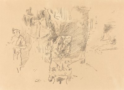 A ferraria ensolarada de James Abbott McNeill Whistler