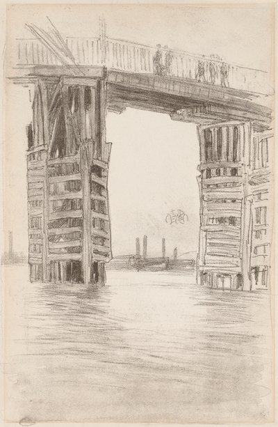A ponte alta de James McNeill Whistler