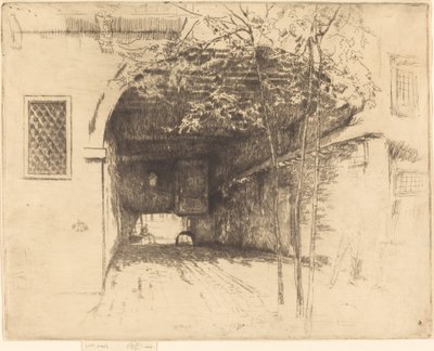 O Traghetto, No.I de James Abbott McNeill Whistler