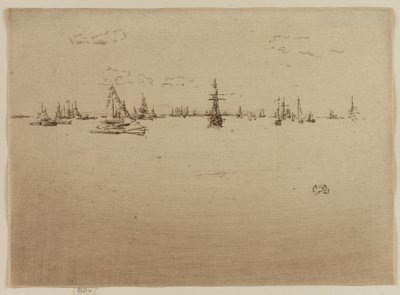 O navio da torre de James Abbott McNeill Whistler