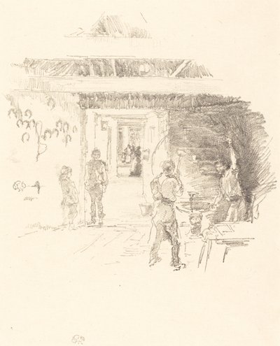 O ferreiro de James Abbott McNeill Whistler