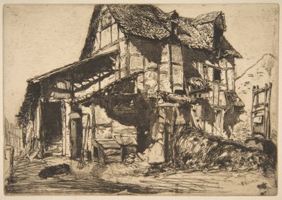 O prédio de aluguer inseguro (A velha quinta) de James McNeill Whistler