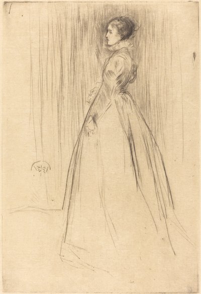 O vestido de veludo de James Abbott McNeill Whistler