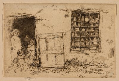 A loja de doces da vila de James Abbott McNeill Whistler