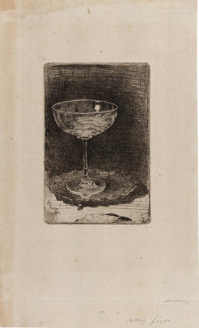 A taça de vinho de James Abbott McNeill Whistler