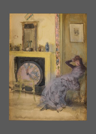 O quarto amarelo de James McNeill Whistler