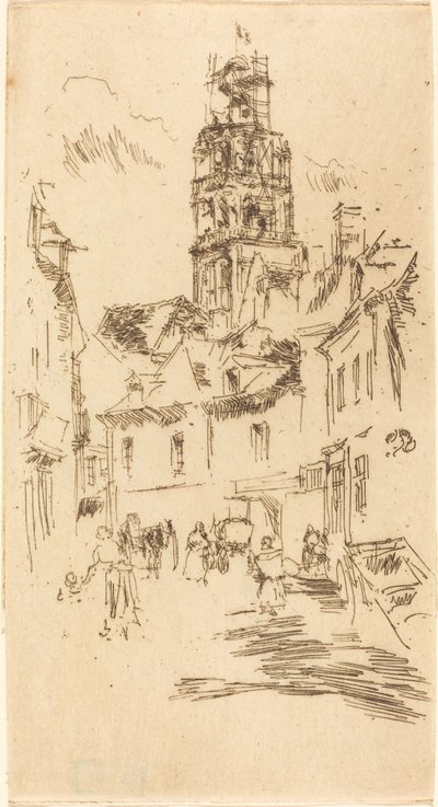 Tour St. Antoine, Loches de James Abbott McNeill Whistler