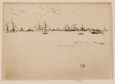 Navios de transporte de tropas de James McNeill Whistler
