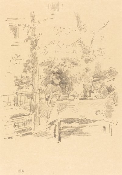 Um a um no Jardim de James Abbott McNeill Whistler