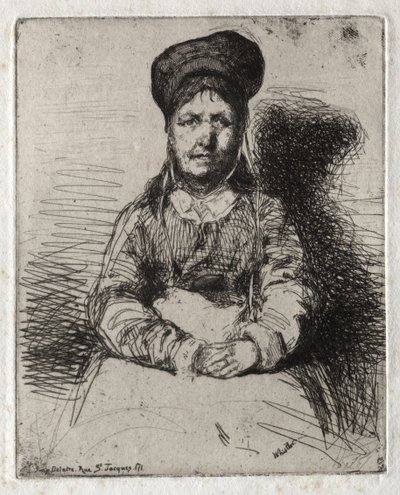 Doze gravuras da natureza:  La Rétameuse de James McNeill Whistler