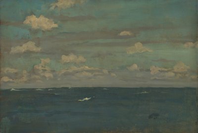 Violeta e prata - O mar profundo de James McNeill Whistler