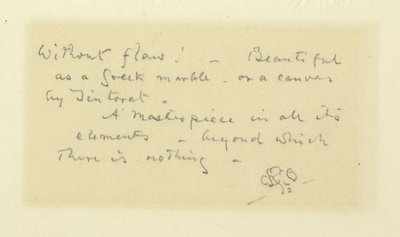 Inscrição de Whistler e borboleta anteriormente no tapete da obra Clement de Jonghe de Rembrandt de James McNeill Whistler