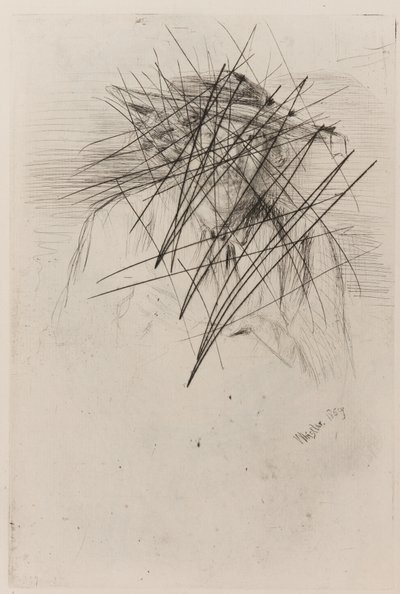 Assobiador com um chapéu de James Abbott McNeill Whistler