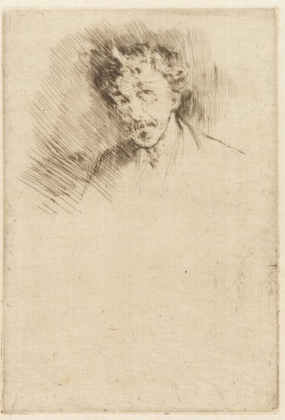 Whistler com o cadeado branco de James Abbott McNeill Whistler