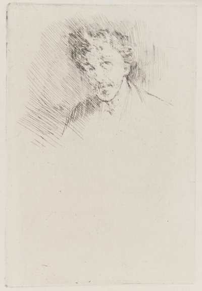 Whistler com o cadeado branco de James Abbott McNeill Whistler