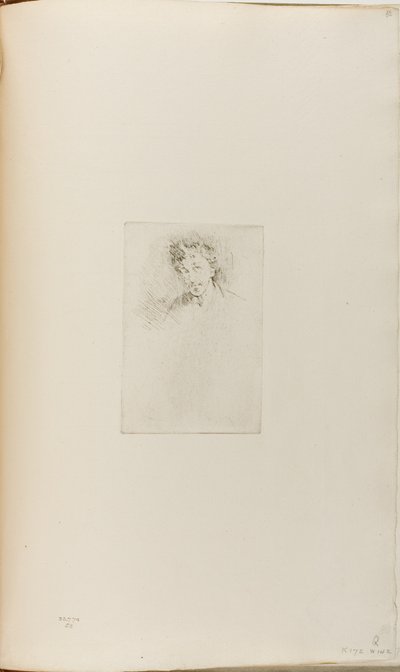 Whistler com o cadeado branco de James Abbott McNeill Whistler