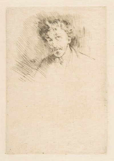 Whistler com a madeixa branca de James McNeill Whistler