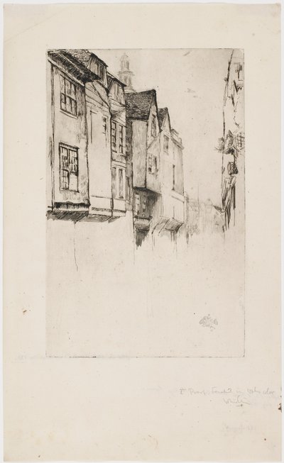 Great Street, Londres de James Abbott McNeill Whistler