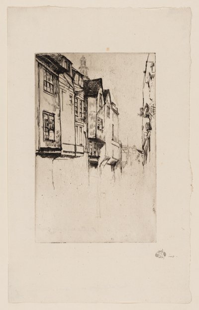 Great Street, Londres de James Abbott McNeill Whistler