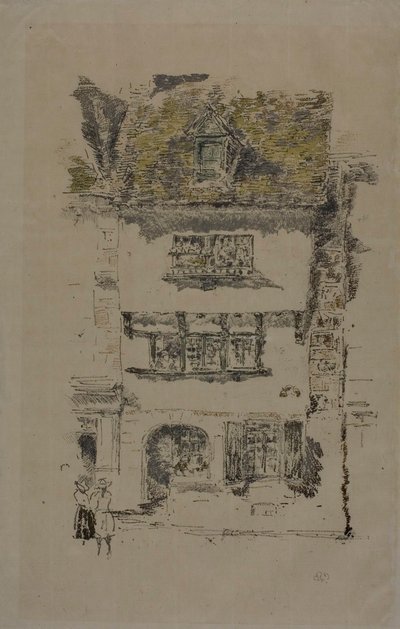 Casa Amarela, Lannion de James McNeill Whistler