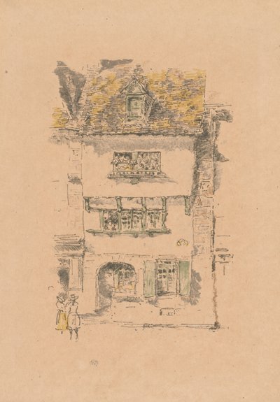 Casa Amarela, Lannion de James McNeill Whistler