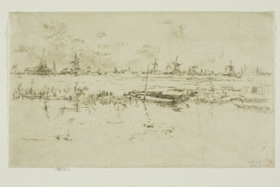 Zaandam de James Abbott McNeill Whistler