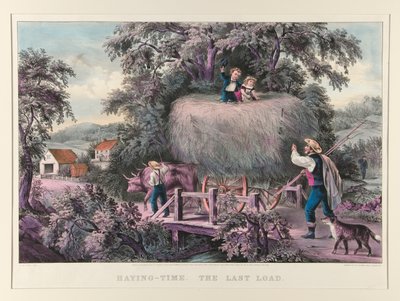 Haying-time. A última carga de James Merritt Ives