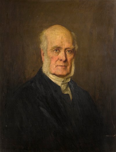 Rev William Wilson (1808-1888) (óleo sobre tela) de James Michael Brown