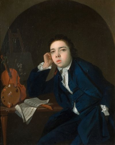 Autorretrato, 1766. de James Millar