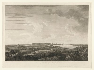 Uma vista de Boston feita na estrada para Dorchester de James Newton