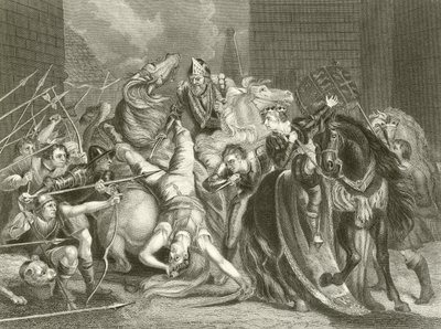 Prefeito de Londres matando Wat Tyler de James Northcote