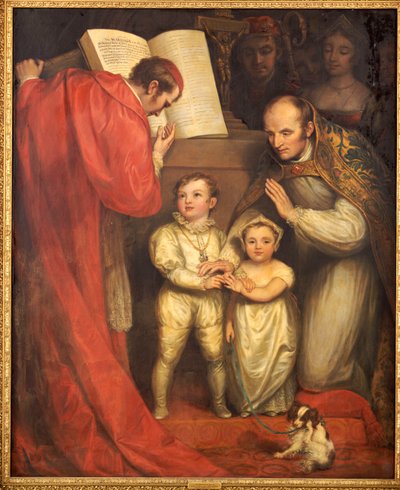O casamento de Richard de Shrewsbury, duque de York, com Lady Anne Mowbray, 1820 de James Northcote