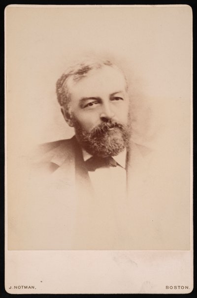 Retrato de Samuel Pierpont Langley 1834-1906, Antes de 1890. de James Notman