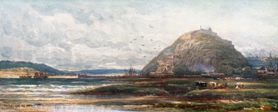 "Dumbarton Castle" (litografia a cores) de James Orrock