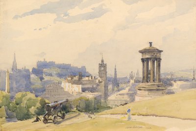 Edimburgo de Calton Hill de James Paterson